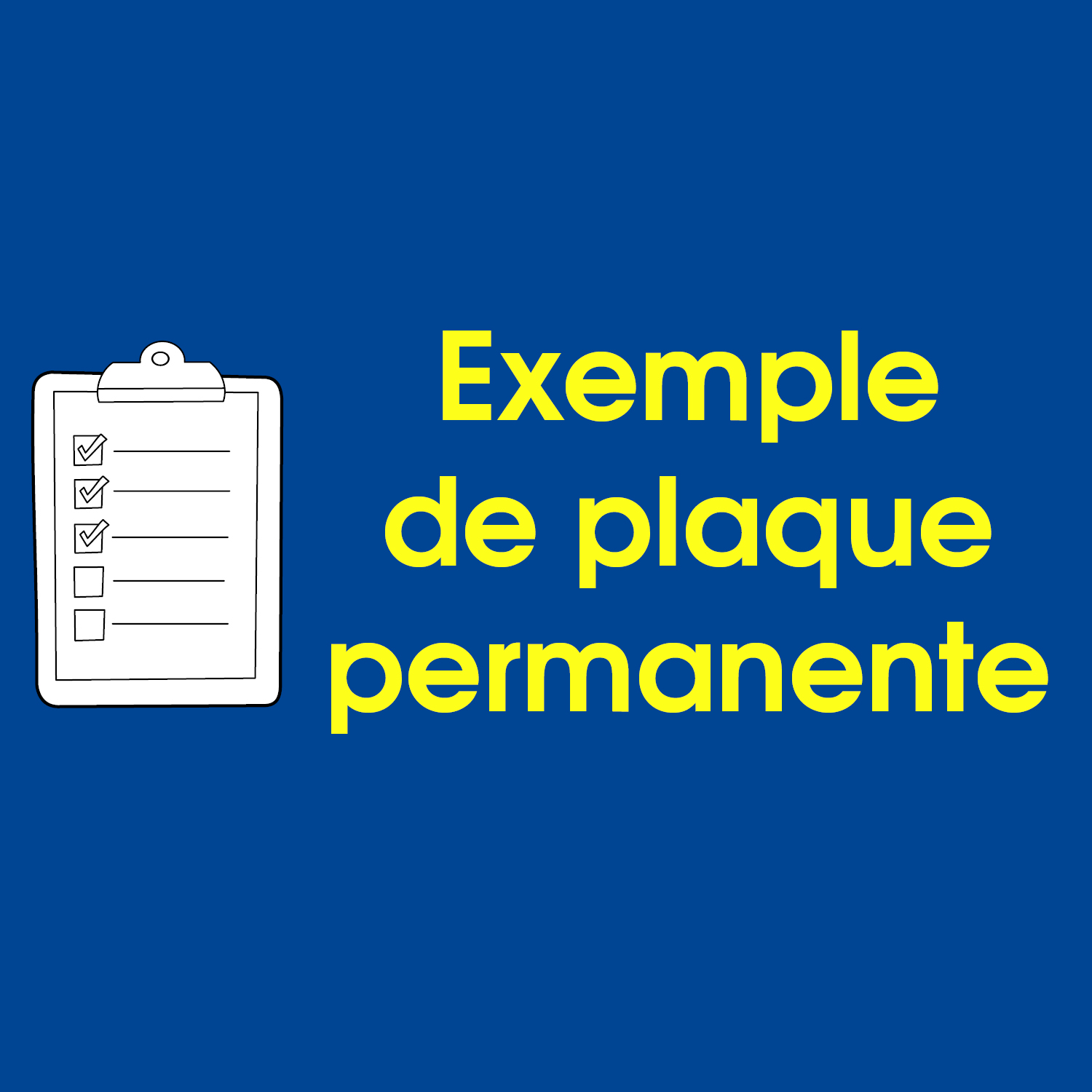 Exemple de plaque règlementaire pour Europe en Nouvelle-Aquitaine