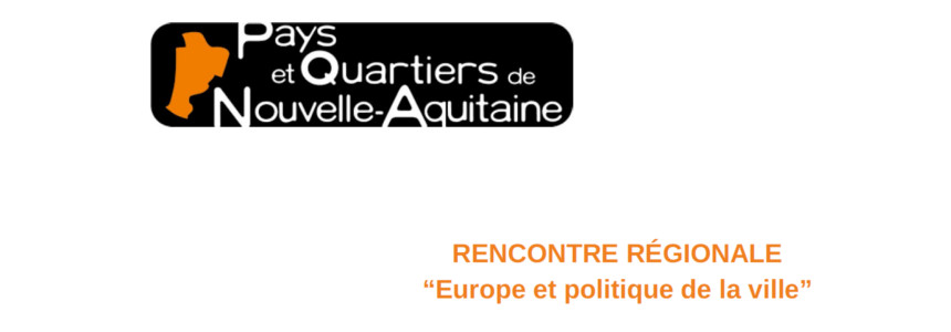 UE et Politique de la ville