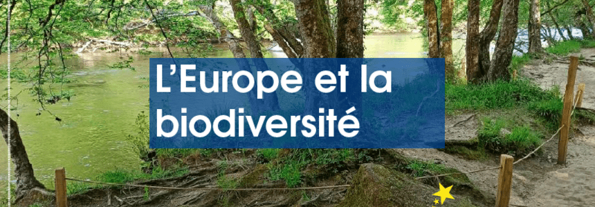 L'Europe et la biodiversité_bandeau L'Europe agit en faveur de la biodiversité, en Région Nouvelle-Aquitaine