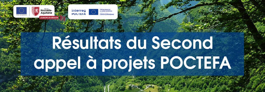 Résultats néo-aquitains du 2nd appel à projets POCTEFA