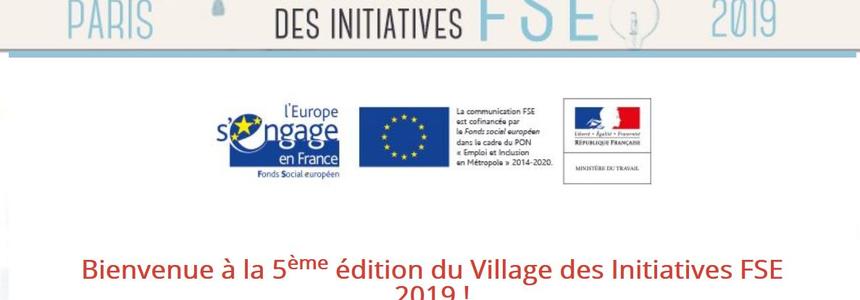 La 5ème édition du Village des initiatives FSE 