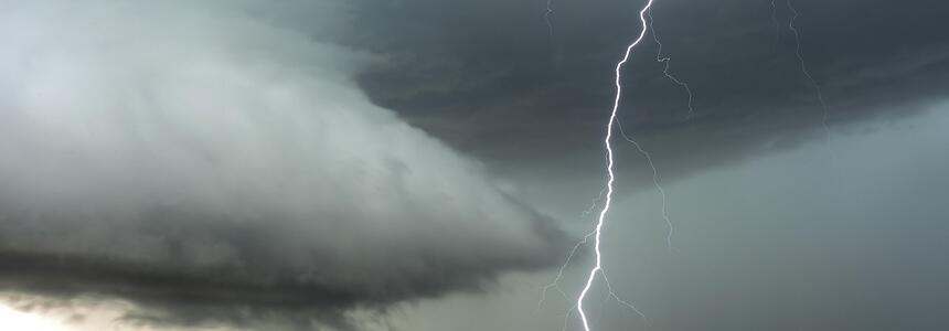 Orage_mesure Aide européenne suite aux aléas climatiques en Nouvelle-Aquitaine