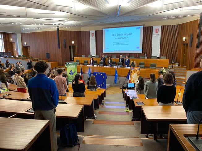 Simulation du Parlement à Limoges le 23 mai